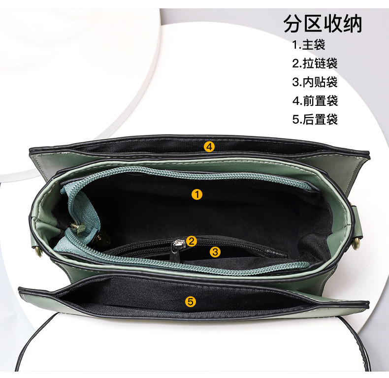 WOMEN'S ONE-SHOULDER SMALL SQUARE BAG 2024 SUMMER NEW TREND EVERYTHING SMALL GIRL HEART GIFT BAG