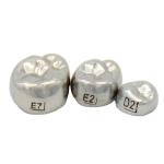MFDS Approved Orthodontic Instrument Posterior Anterior Stainless Steel Crown In
