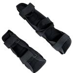 Intense Protection Riding Black Outdoor Sports Knee Pads Four-Piece Set for