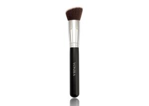 Wholesale New Trending Flat Angled Kabuki Brush With High Quality Vegan Taklon from china suppliers