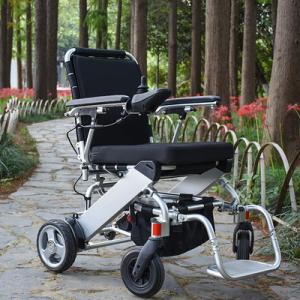 Wholesale Lithium Battery Powered Lightweight Wheelchair Folding from china suppliers