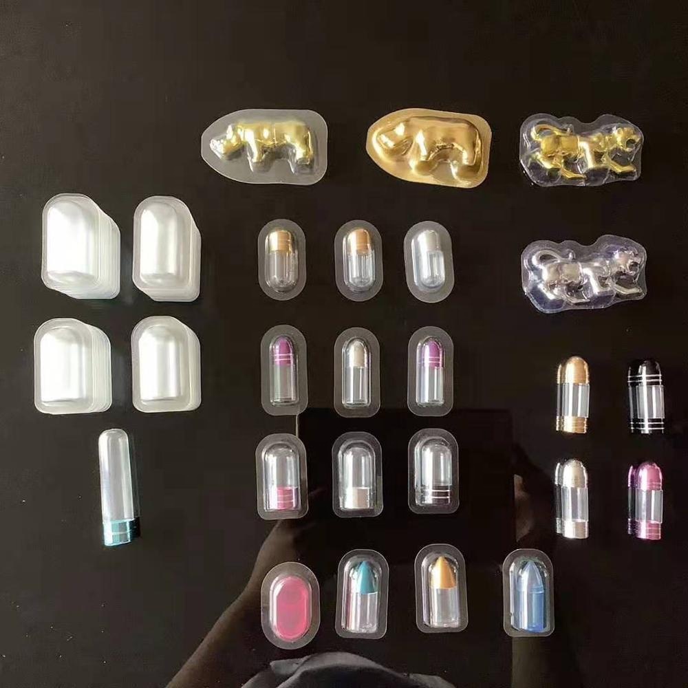15mm PS Clear Plastic Pill Bottles Container One Capsule