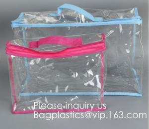 Wholesale Clothes Storage Bag Organizer with Reinforced Handle,Vinyl Storage Bag for Comforter, Blanket, Bedding, Duvet, Extra Lar from china suppliers