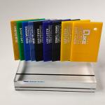 Colorful Acrylic PMMA Sheets Respect 5 Mm For Outdoor Sign Board