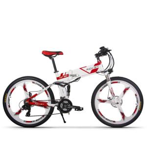 Wholesale EU STOCK 26&quot; Electric Assist Full Suspension Mountain Bike Mtb Rich Bit Top 860 26&quot; 36v 250w 12.8Ah from china suppliers