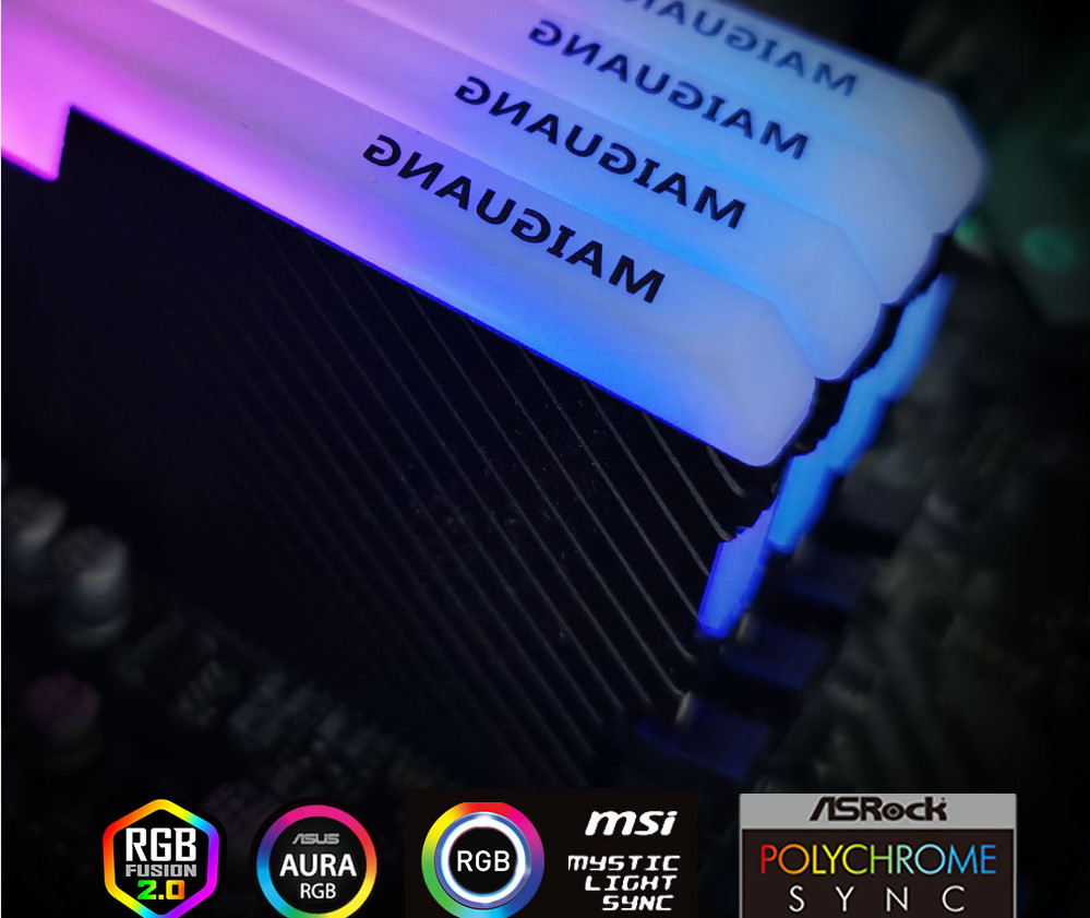 DDR4 3200MHz 8GB RAM RGB DDR4 Memory Module High Speed Light Weight
