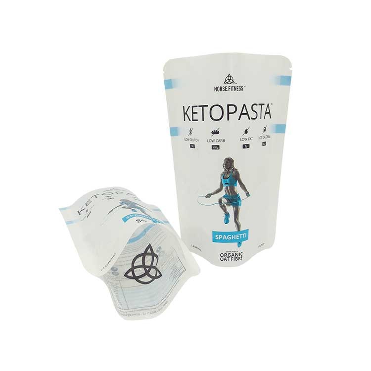 Plastic Sport Pouch spaghetti Pack Bag With k, Printed Packaging Pouch With zipper