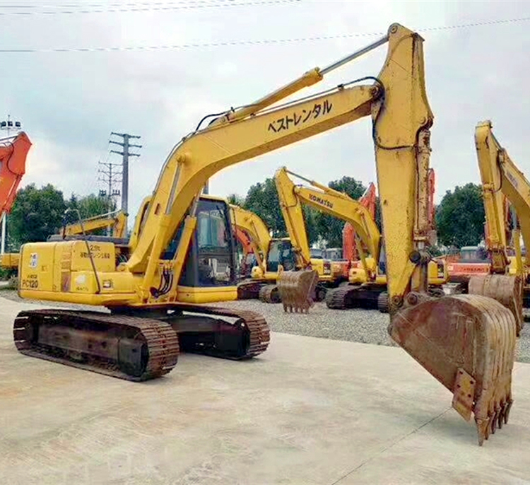 Original Hydraulic Pump 12 Ton Used PC120-6 Excavators with and Moving Speed 4.2 km/h