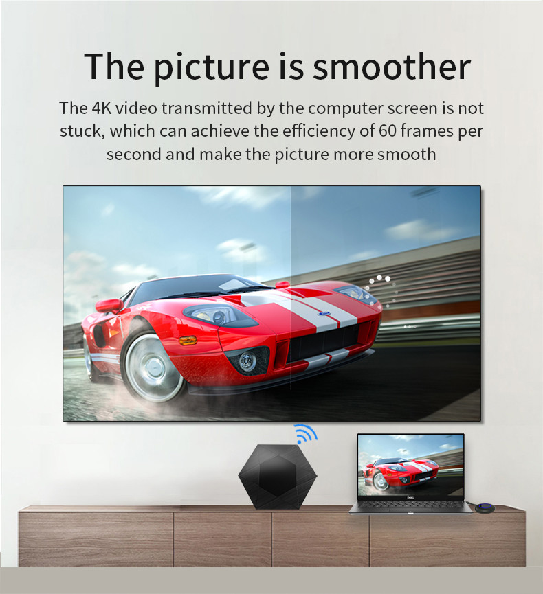 QuickShare L 4K Wireless Presentation System P2P Android7.1 For Meeting