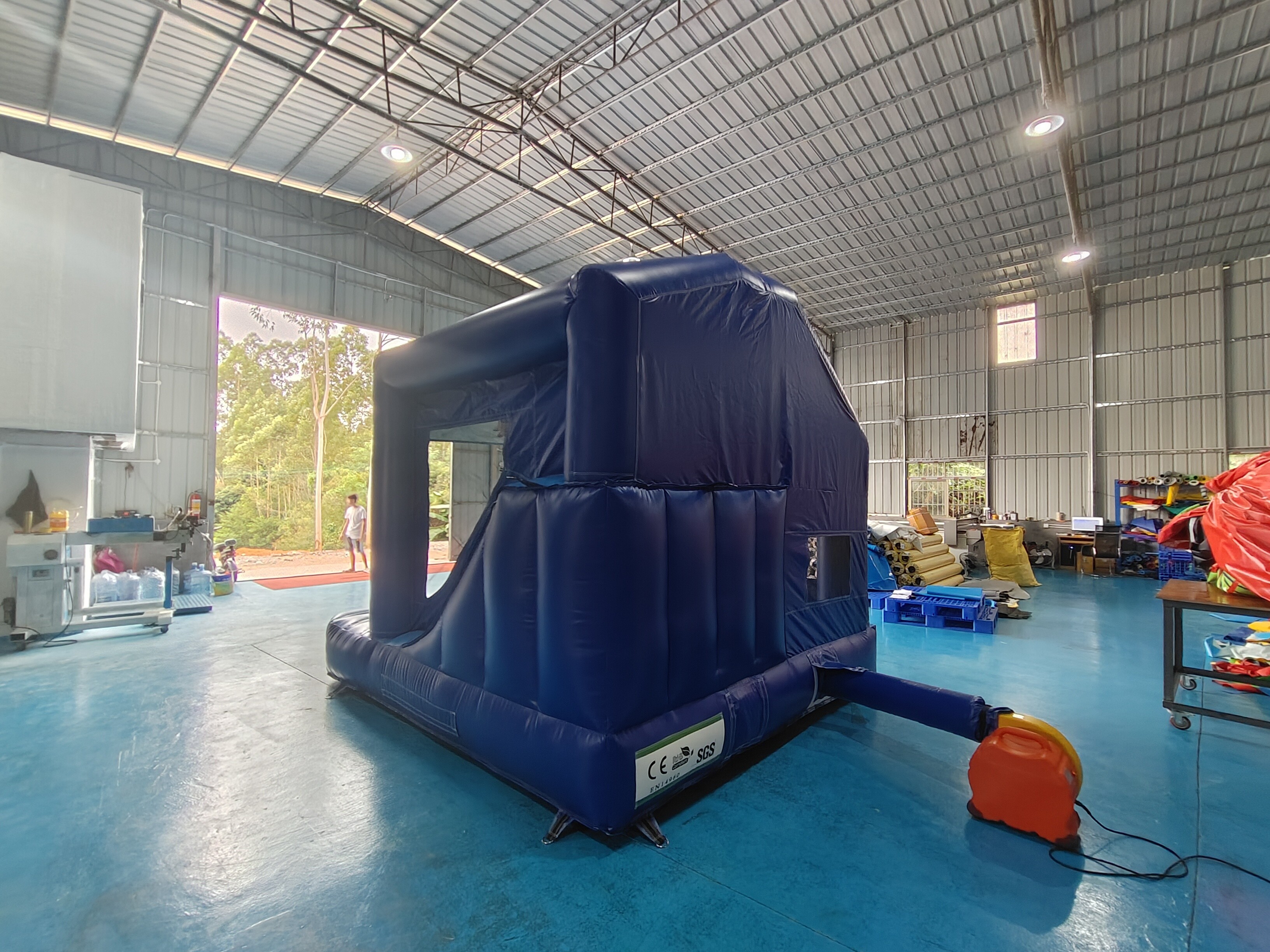 Ice Princess Themed Commercial Inflatable Combos Princess Bouncy Castle 3.6x3x3m