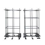 Leather Travel Jewelry Galvanized Steel Ground Cage Kit Corrosion Resistant UV