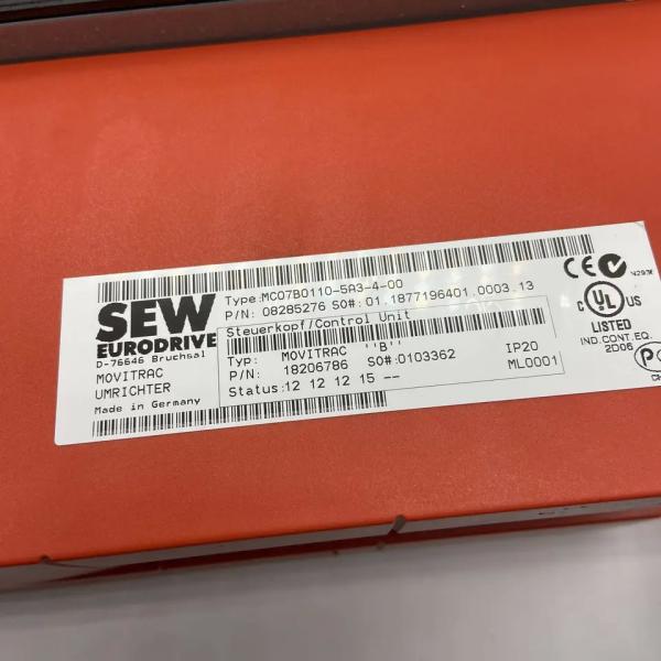 MDX61B0150-5A3-4-0T OEM Sew Servo Drive Automation Control Model