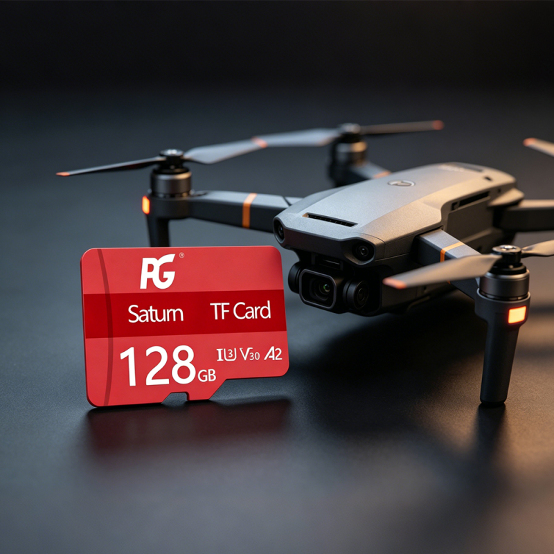 High-Speed Transmission TF Memory Card with V30 Video Class and A2 Application Class for Dash Cam and Surveillance Camera