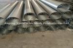 Oil Drilling Stainless Steel Wedge Wire Screen Pipe Continuous Slot 0.04" 10ft