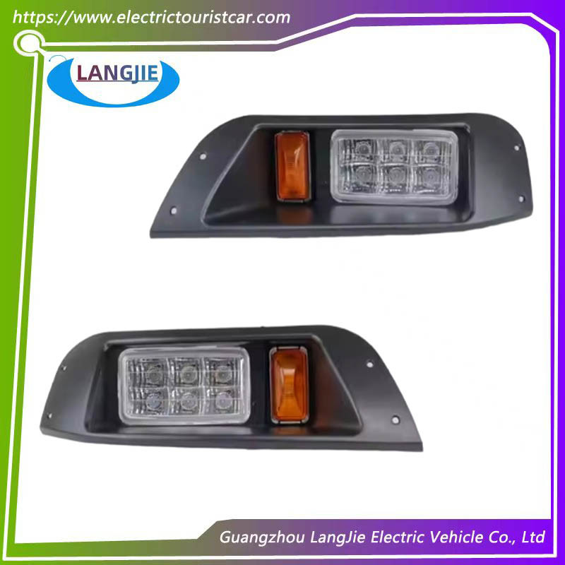 EZGO TXT Golf Cart Headlight And Taillight Kit Parts