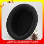 Fashion 100% Australia wool felt mens hats ,Diamend crown mens hats