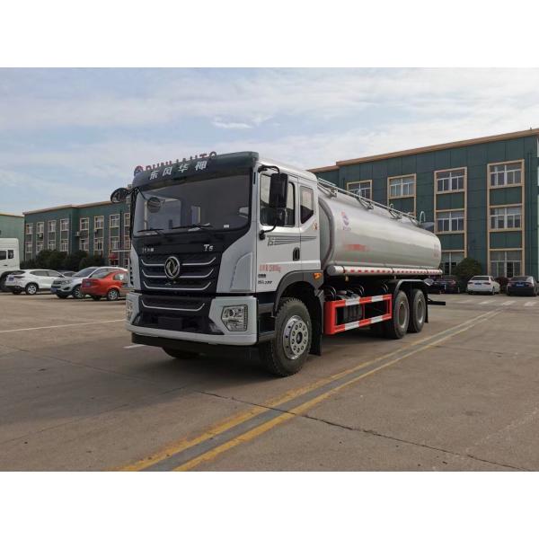 10 Tire LPG Tanker Truck 25000 Liter Fuel Transfer Tank Truck 6x4 Drive Wheel