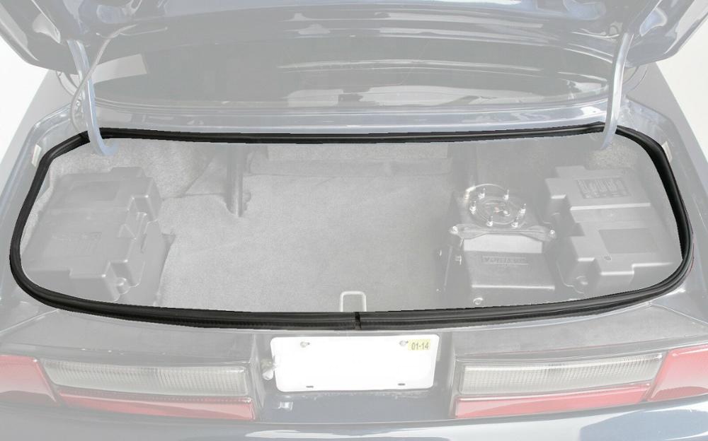 Customized 10*8mm Sunroof Rubber Seal Strip for Universal Bus Windows and Windshield
