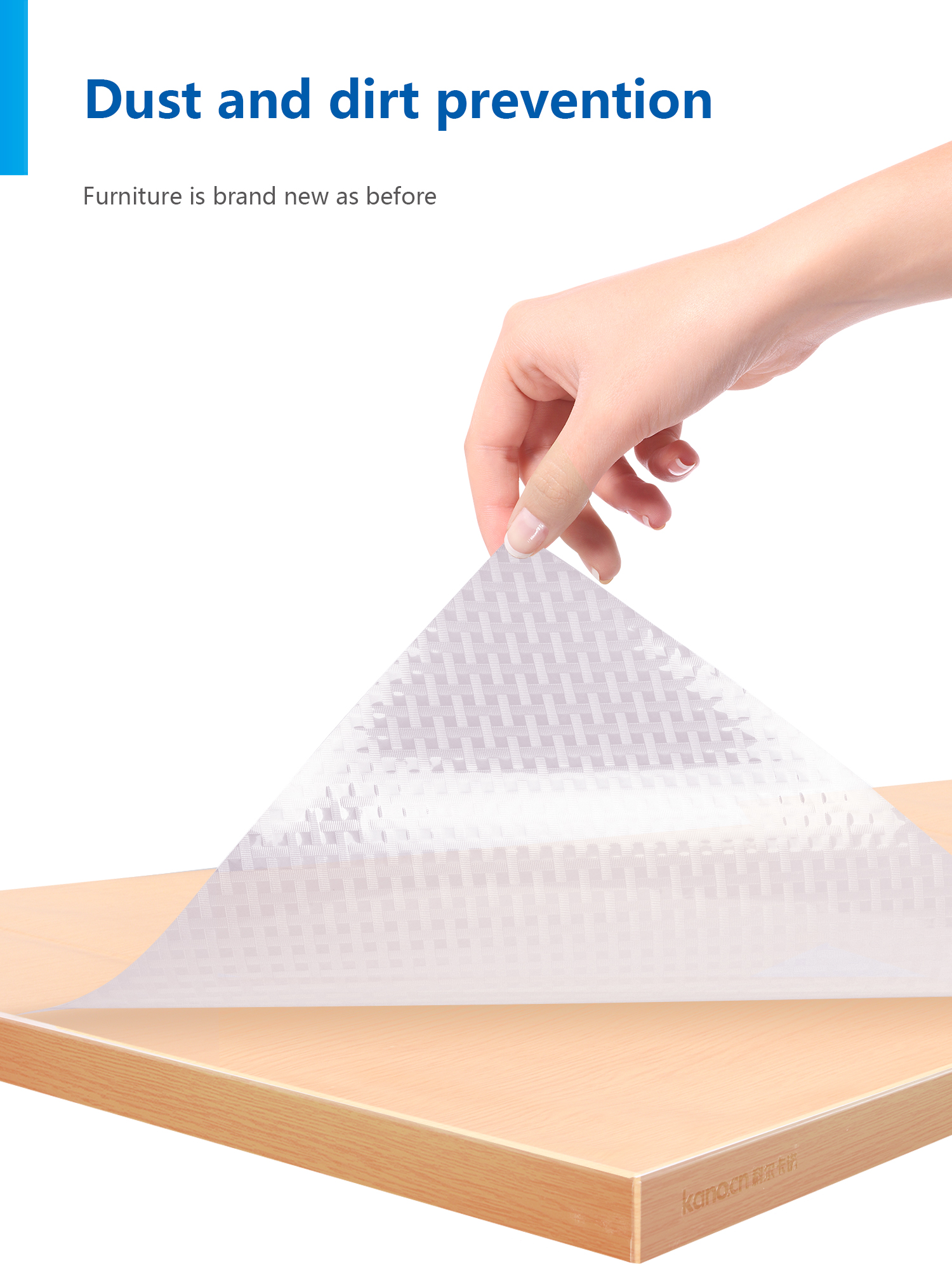 Transparent Anti-slip Shelf Liner for Bathroom Kitchen Cabinet Drawer and Refrigerator