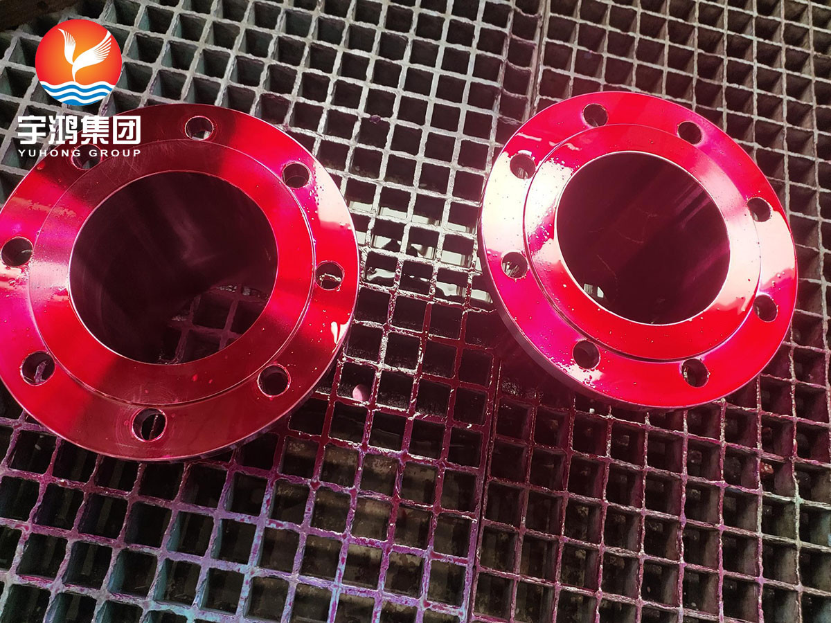 ASTM B564 / ASME SB564 Hastelloy C276 Flange With Welded Tube