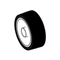 280 Degree Celsius High Temp Casters 3 Inch PP Caster Wheel 75mm