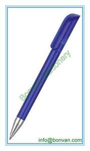 Wholesale plastic slogan ball pen, slogan gift ball pen in twist action from china suppliers