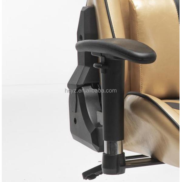 Office/Home Silvery Computer Gamer Executive Chair with Backrest Adjustable 90 -180