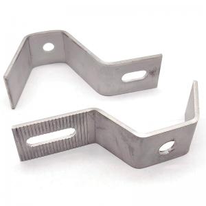 Wholesale Aluminium Iron Adjustable 90 Degree Z slotted angle grinder bracket from china suppliers