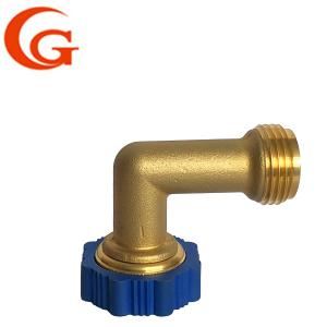 Wholesale OEM Forged 90 Degree Lead Free Brass Elbow With Gripper from china suppliers