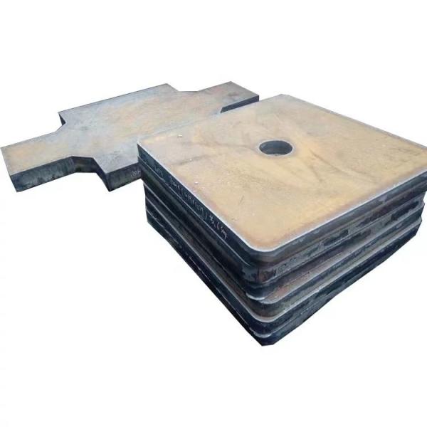 Q345B Carbon Steel Custom Steel Plate Cutting CNC Flame S355J2 Flat Metal