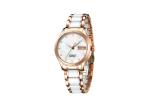 Women Stainless Steel Automatic Watch MOP Dial Super Luminous Hands 34mm Case