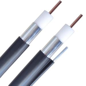 Wholesale Anti-Interference QR412 without Messenger Trunk Cable RF Trunk Coaxial Cable For TV Station Broadband from china suppliers