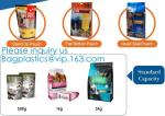 Stand Up Packaging Bag With See-Through Window, k Food Packaging Bag, Gravure