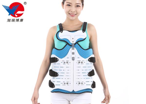 Flannel And PVC Thoracic Lumbar Sacral Orthosis Brace For Lower Back Pain