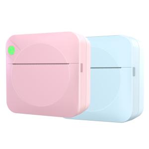 Wholesale Colored Portable Mini Inkless Thermal Printer Sticker Maker 1000mA 3.7V from china suppliers
