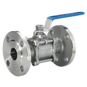 Wholesale Flanged Stainless Steel Valves 3PC Full Bore With Flanged Clamp End from china suppliers
