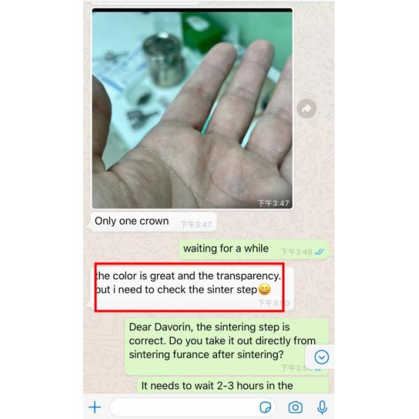 6 Layer Multilayer Dental Zirconia Block For Aesthetic Restoration