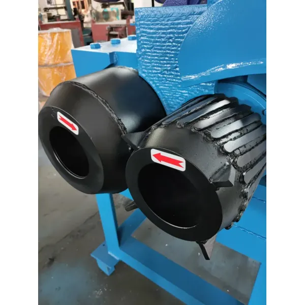 Heavy-Duty Twin Roller Tire Bead Wire Remover for Efficient Processing