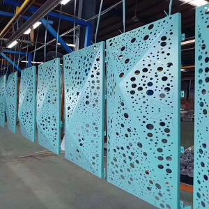 Wholesale Curtain Wall Aluminum Profile Material Fluorocarbon Engraved Aluminum Veneer from china suppliers