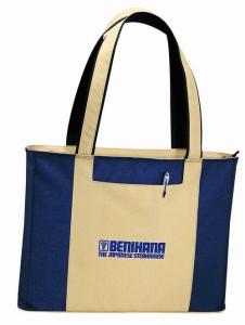 Wholesale Eco Friendly Travel Storage Nylon Tote Bags With Outside Two Pockets from china suppliers