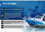 Environmental Protection Center Console Fishing Boats 5.8m / 19ft Basic Length