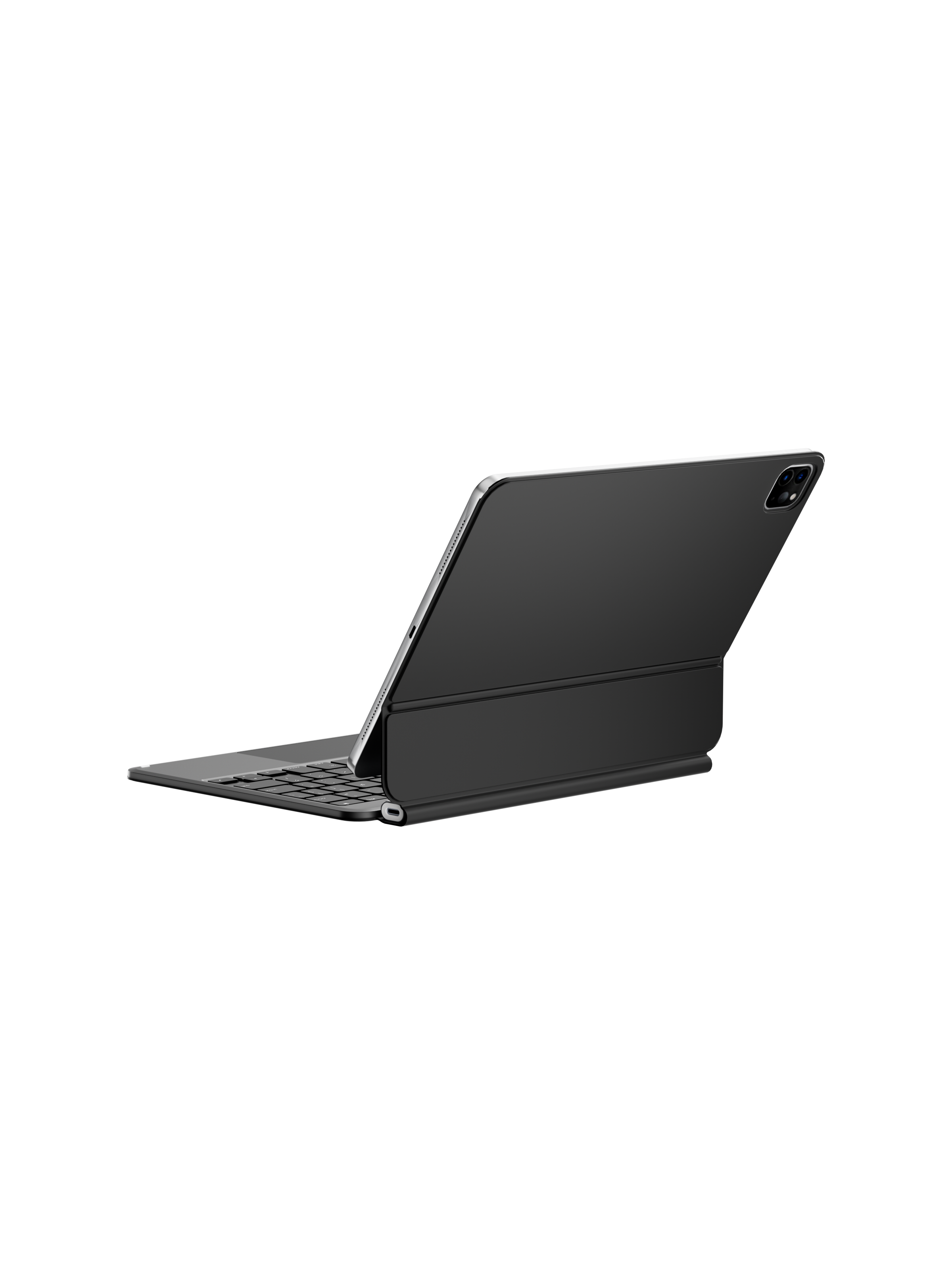 Smart Folio Magnetic Keyboard with Multi-Touch Trackpad Wireless Bluetooth Floating Stand for iPad Air 13 Pro 12.9 Inch