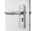 Satin Nickel Mortise Lock Set for Wooden Door 35mm - 70mm Thickness