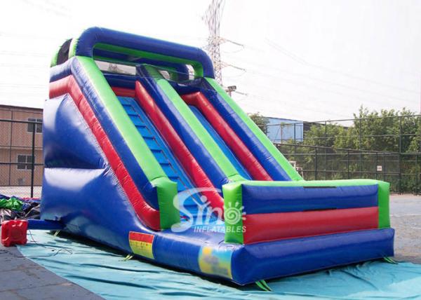 Commercial grade front load inflatable slide for kids fun outdoor parties