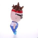 25cm Cartoon Basketball Boy Plush Anime Character Doll For Kids Gift