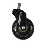 Universal Office Chair Silent Caster PU Transparent Wheel Caster 2 Inch