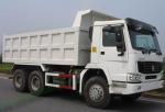 HOWO 266hp dump Truck / tipper truck fuel tank 300L with 16.5m3 cargo box volume