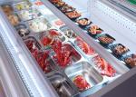 R404a Dynamic Cooling Seafood Fish Display Freezer Meat Display Refrigerator