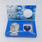 DIY Wish Pearls Necklace Gift Box Jewelry Set with Fish Cage Pendant for