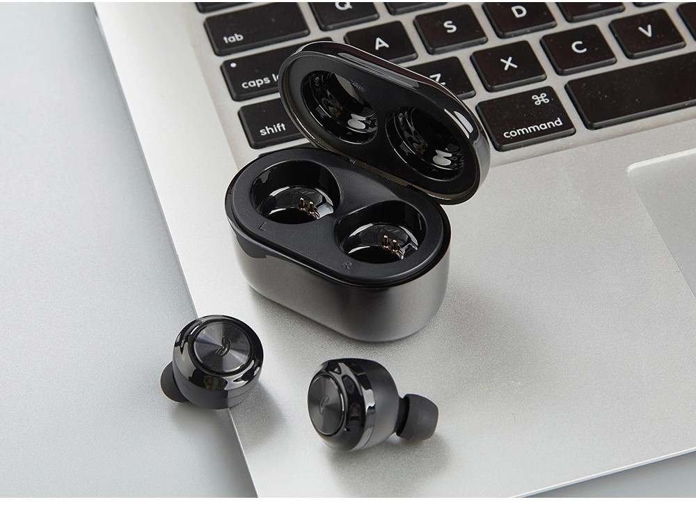 True Stereo New Wireless Earbuds 3D Stereo Sound Ergonomic Design